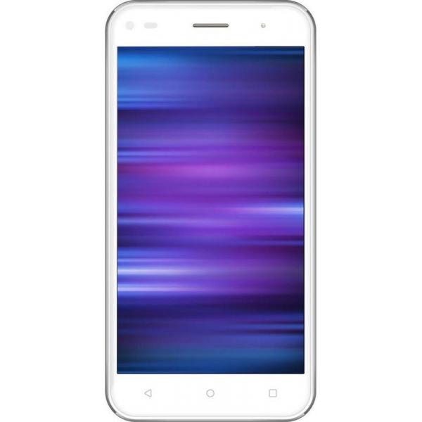 Смартфон Nomi i5030 Evo X Dual Sim White; 5" (1280х720) IPS / MediaTek MT6580 (1.3 ГГц) / камера 8 Мп + 2 Мп / ОЗУ 1 ГБ / 16 ГБ встроенной + microSD до 64 ГБ / 3G (WCDMA) / Bluetooth, Wi-Fi / GPS, A-GPS / ОС Android 6.0 (Marshmallow) / 143 x 71.7 x 7.4 мм / 2000 мАч / белый i5030W