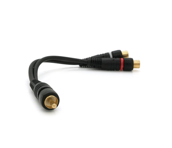 VOLTRONIC YT-RCA(M) / 2хRCA(F)-0,2CuB