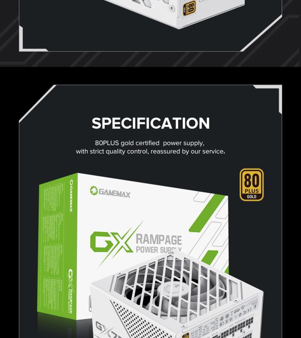 GAMEMAX GX-750 PRO WH(ATX3.1PCIe5.1)
