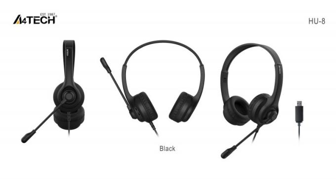 A4tech HU-8 (Black)