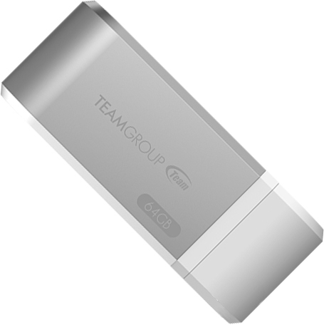 Флeш пам'ять USB 3.0/Lightning 32GB WG02 Silver TEAM GROUP TWG02BGS01