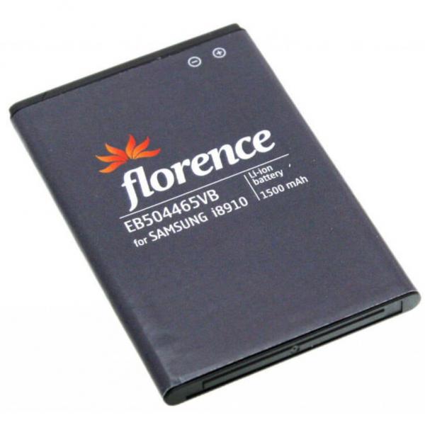 Аккумуляторная батарея Florence Samsung i8910/i5800 1500mAh EB504465VB IR0917
