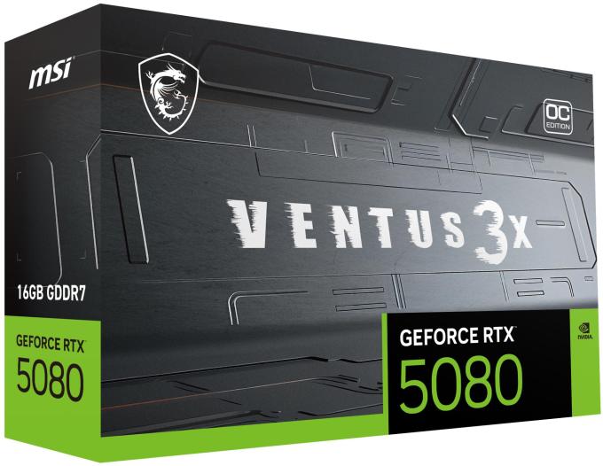 MSI RTX 5080 16G VENTUS 3X OC