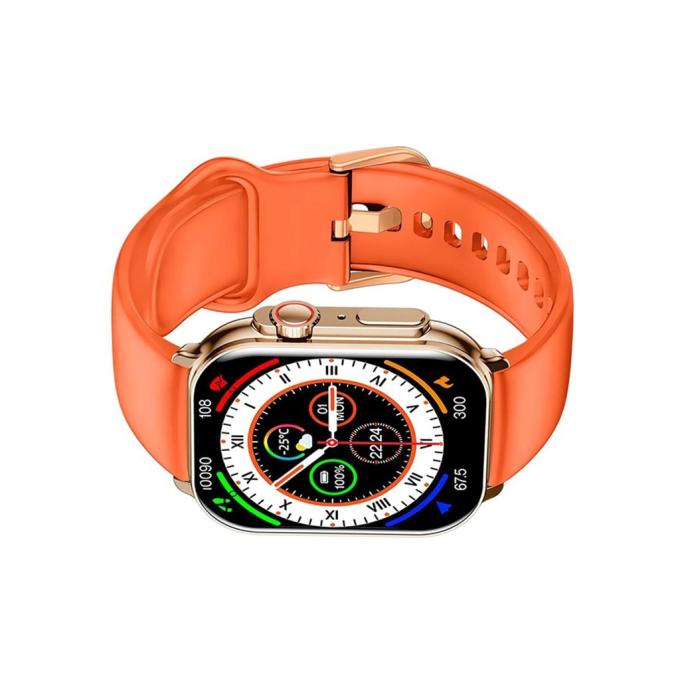 iMiki SF1 Gold Silicone Strap