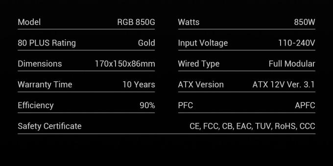 GAMEMAX RGB 850G