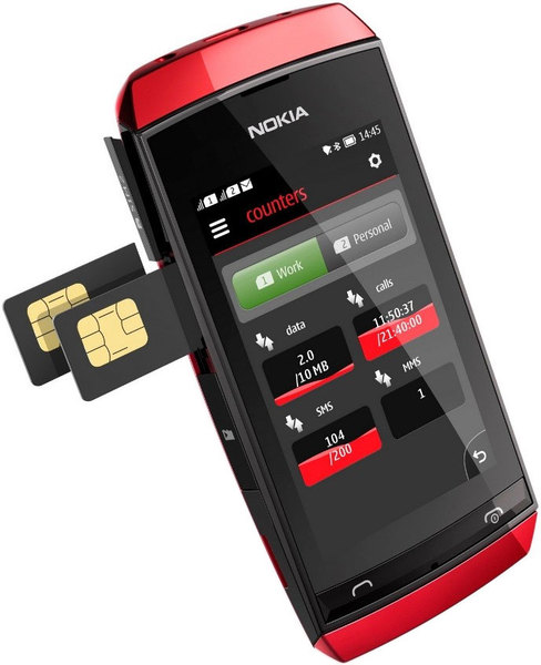 Мобильный телефон Nokia 305 Asha Red
