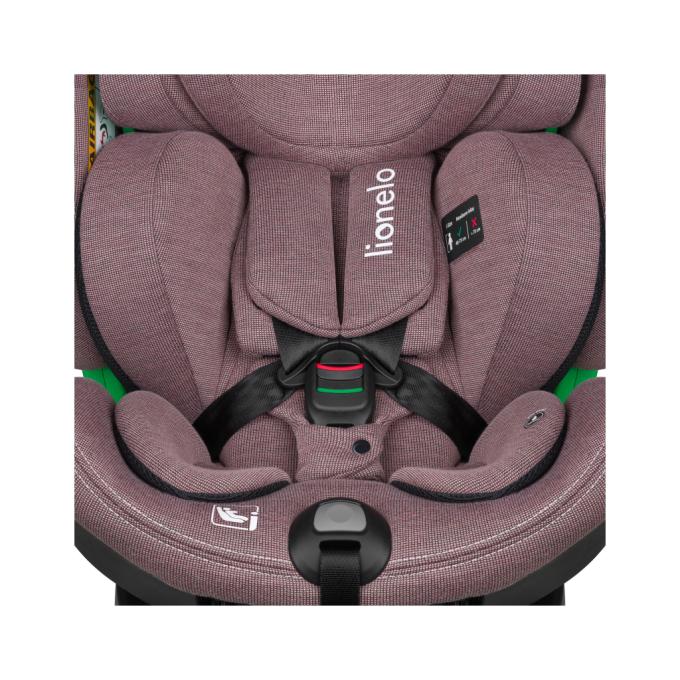 Lionelo LO-HARMONY I-SIZE PINK MAUVE BAMBOO