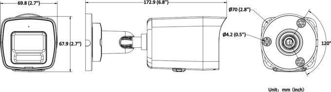 Hikvision DS-2CD1047G3H-LIUF 4МП (4мм)