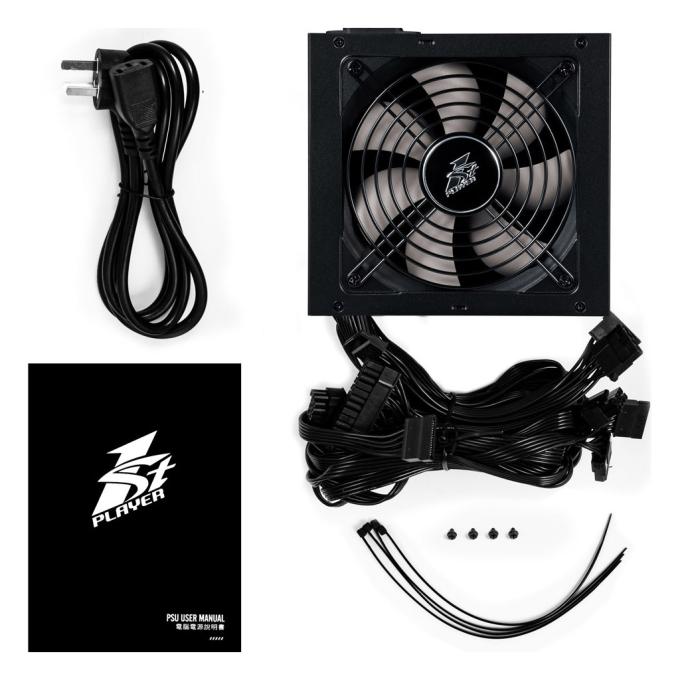 1STPLAYER DKPM-BRZ-700-BK-EU