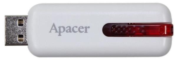 USB Flash APACER Handy Steno AH326 8Gb WHITE AP8GAH326W-1