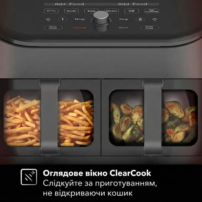 Instant Vortex Plus Double Basket ClearCook