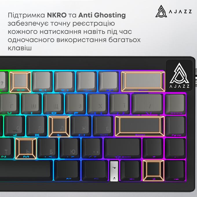 Ajazz AK650-DD-BG