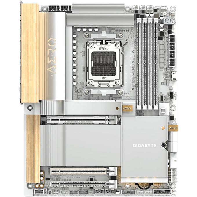 GIGABYTE X870E AERO X3D WOOD