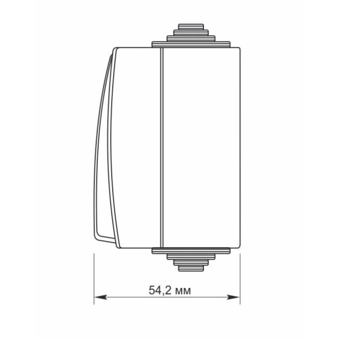 VIDEX BINERA IP65 наружный 1кл с подсветкой