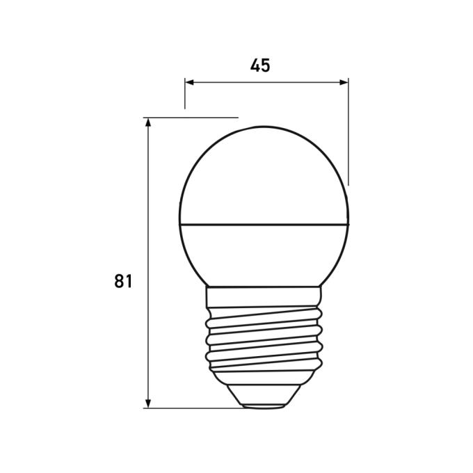 EUROLAMP LED-G45-07274(P)