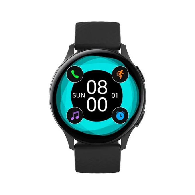 iMiki KW66pro Black Silicone Strap