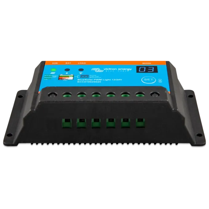 Victron Energy BlueSolar PWM-Light Charge Controller 12/24-5