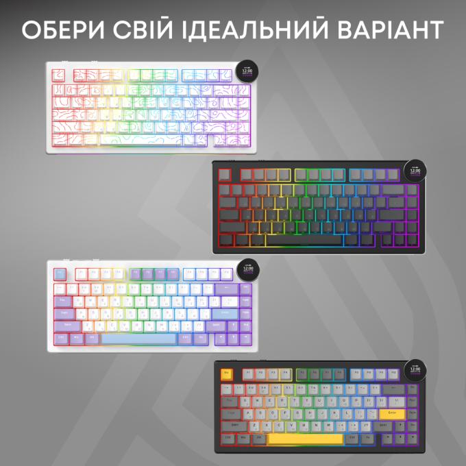 Ajazz AK820-V2-WP-S-W