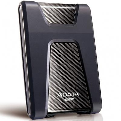 Внешний жесткий диск ADATA AHD650-1TU3-CBK
