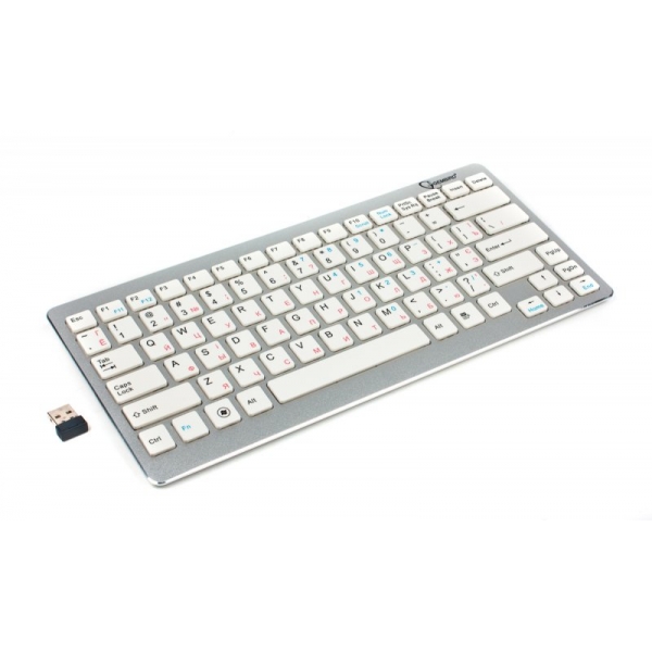 Клавиатура Gembird KB-6411-UA Silver USB
