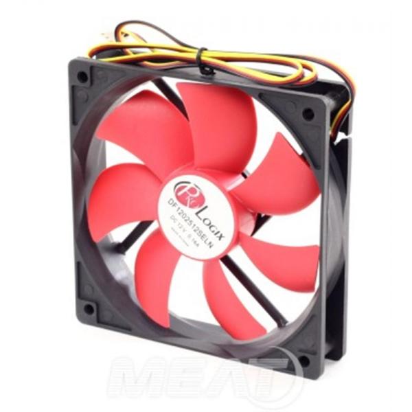Вентилятор ProLogix 120*120*25 32 Red LED 3+4pin PLF-SB120R4 BOX
