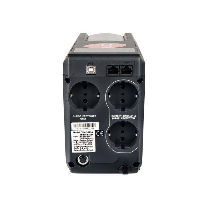 Powercom IMP-825AP Schuko