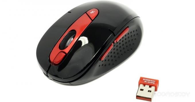 Мышь беспроводная A4Tech G11-570 FX Black-Red USB G11-570FX (Black-Red) Li-Bat