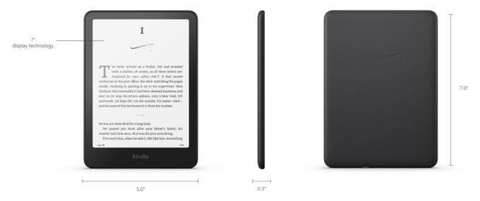 Amazon Kindle PW (12th) (2024) SA568B 16GB Black_JP