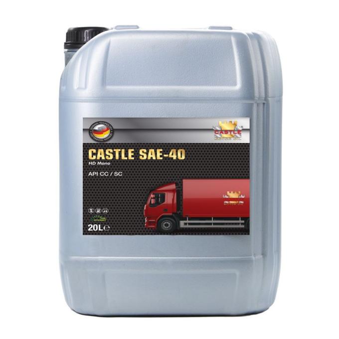 CASTLE MOTOR OILS SAE 40 20л