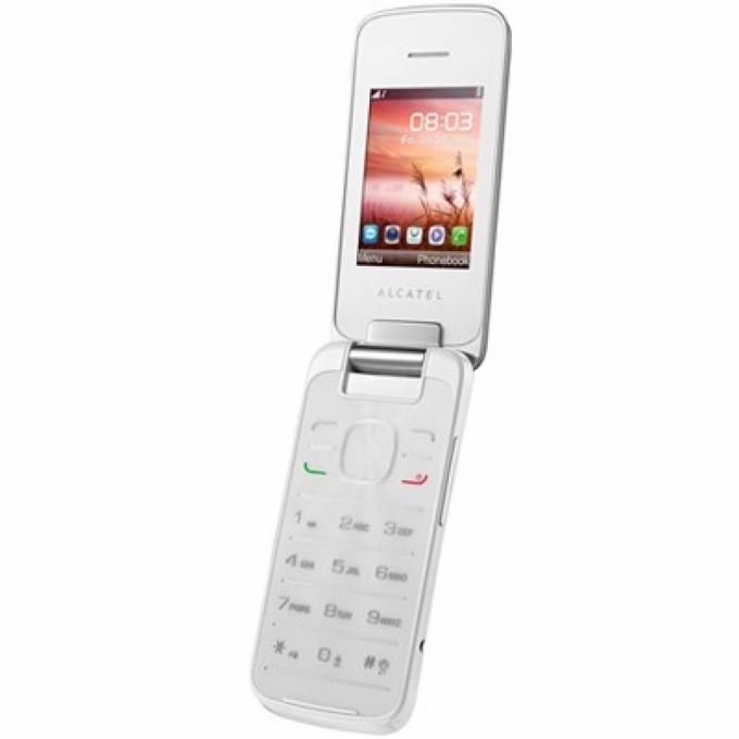 Мобильный телефон ALCATEL ONETOUCH OT-2010D White 2010D-2BALUA1