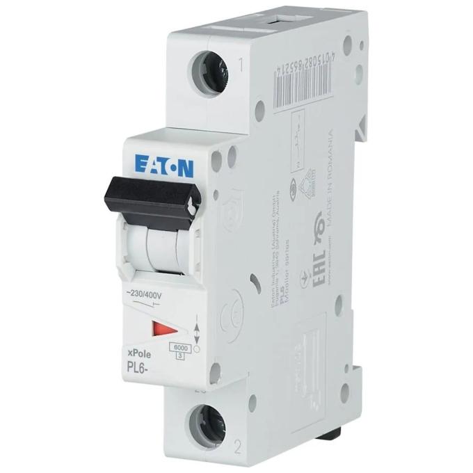 Eaton 1-п. М1 С 10А PL6 6кА