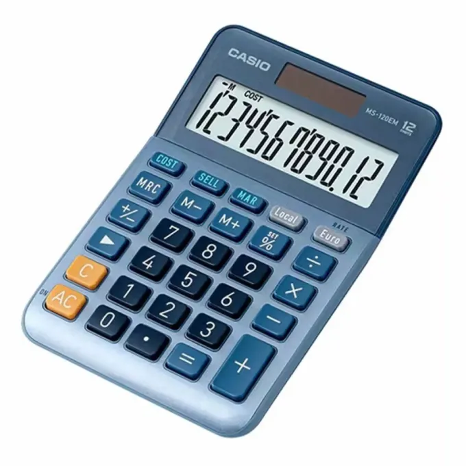 Casio CALC-CAS-MS-120EM-W