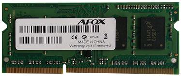 ОЗУ AFOX для ноутбука DDR3 2Gb 1600Mhz БЛИСТЕР OMC AFSD32BN1P