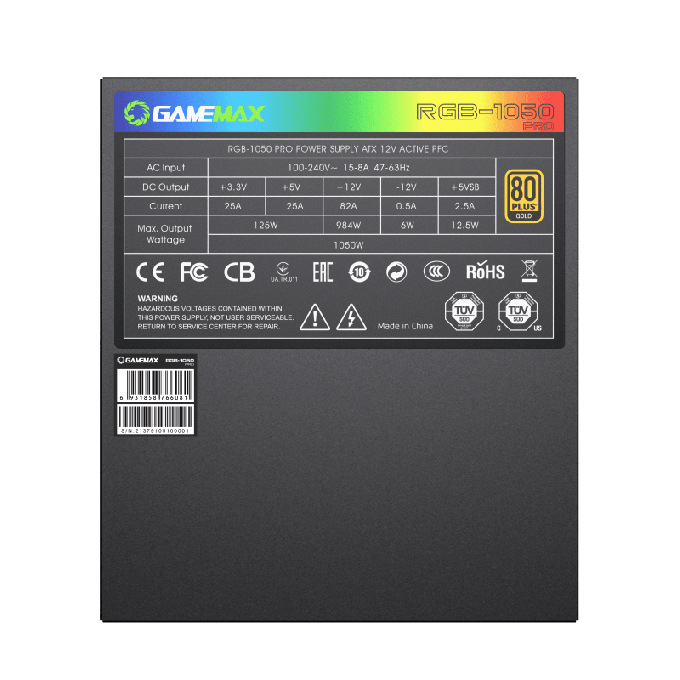 GAMEMAX RGB-1050 PRO