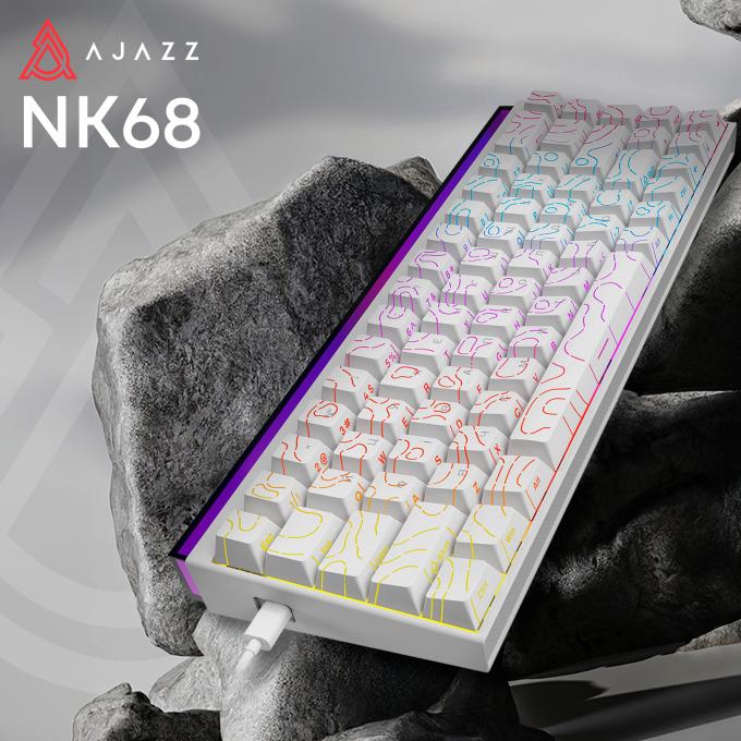 Ajazz NK68-R-S-W