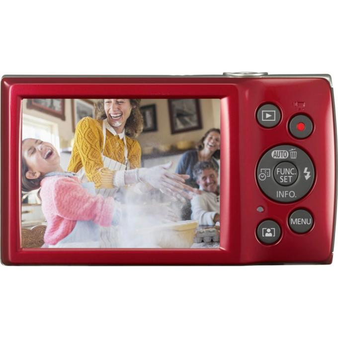 Цифровой фотоаппарат Canon IXUS 185 Red Kit 1809C012