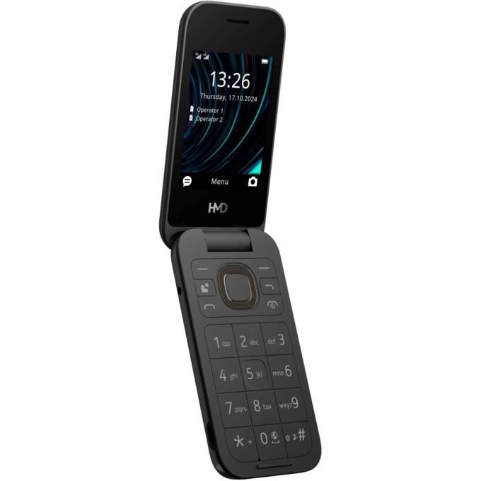 HMD 2660 4G Flip DS Black