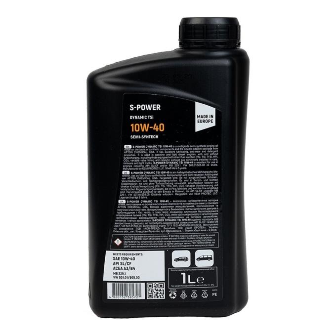 Silicon Power DYNAMIC TSI 10W-40 1л