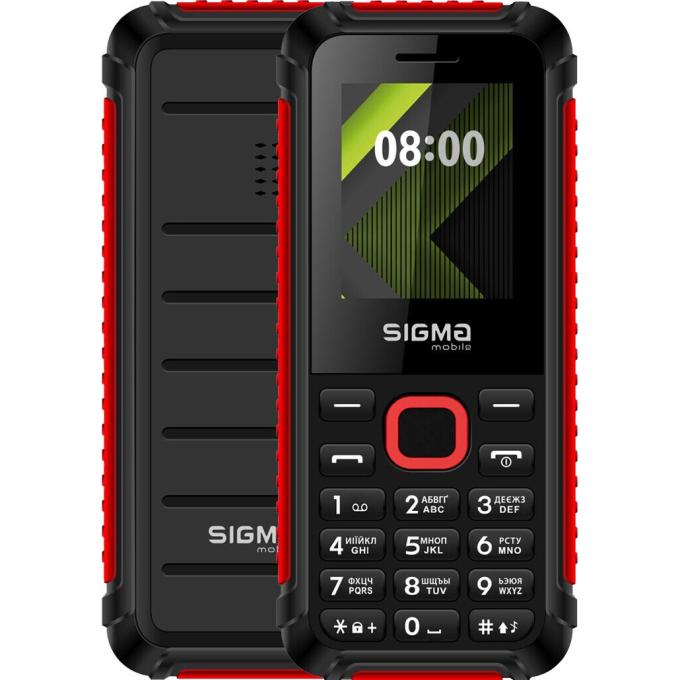 Sigma mobile X-style 18 Track Black/Red