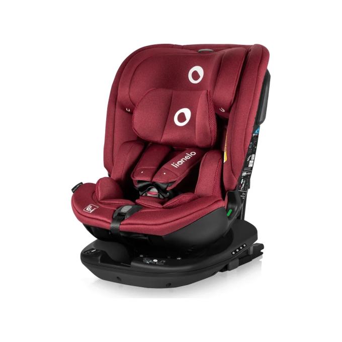 Lionelo LO-BASTIAAN RWF I-SIZE RED BURGUNDY
