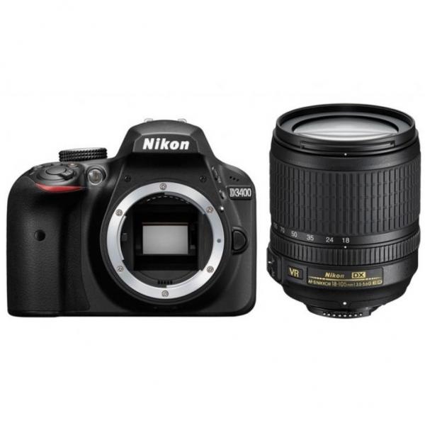 Цифровой фотоаппарат Nikon D3400 AF-S DX 18-105 VR Kit VBA490K003