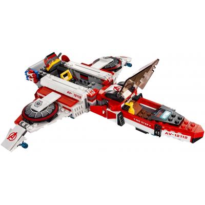 Конструктор LEGO Super Heroes Реактивный самолёт Мстителей космическая миссия 76049