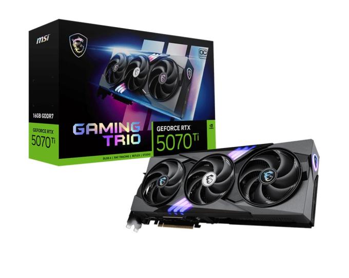 MSI RTX5070TI 16G GAM TRIO OC