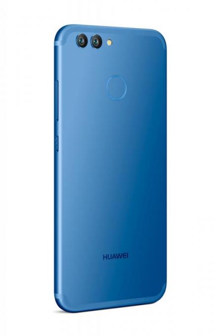 Смартфон Huawei Nova 2 Dual Sim Aurora Blue; 5" (1920х1080) IPS / Hisilicon Kirin 659 / камера 12+8 Мп + 20 Мп / ОЗУ 4 ГБ / 64 ГБ встроенной + microSD до 128 ГБ / 4G (LTE) / Bluetooth, Wi-Fi / GPS, A-GPS, GLONASS / ОС Android 7.0 (Nougat) / 142.2 x 68.9 x 6.9 мм, 143 г / 3000 мАч / синий Nova 2 Blue