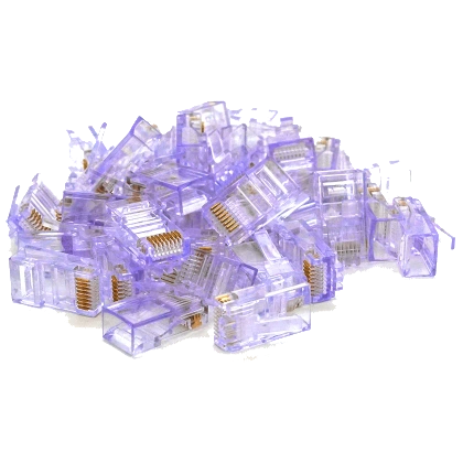 Merlion RJ-45 8P8C UTP Cat-5 (100 шт/уп.) Q100 Violet
