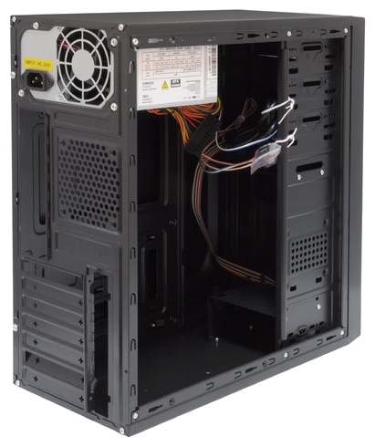Корпус LOGICPOWER 1712-400W Black case chassis cover 1712 400W