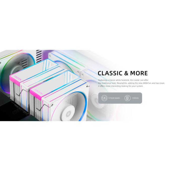ID-Cooling FROZN A620 ARGB White