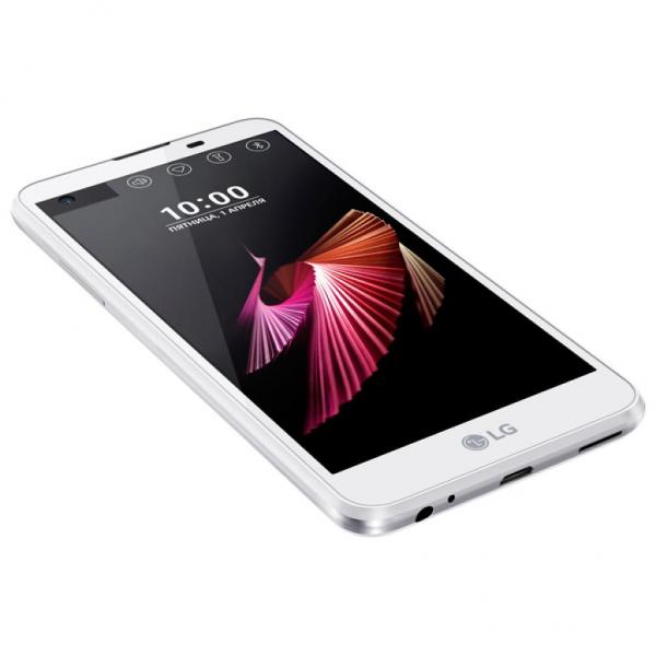 Мобильный телефон LG K500ds (X View) White LGK500DS.ACISWH