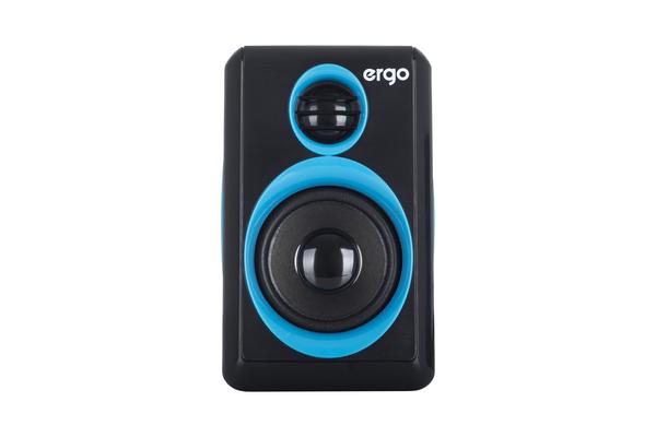 Комп.акустика ERGO S-165 USB 2.0 синий/черный S-165 (blue+black)