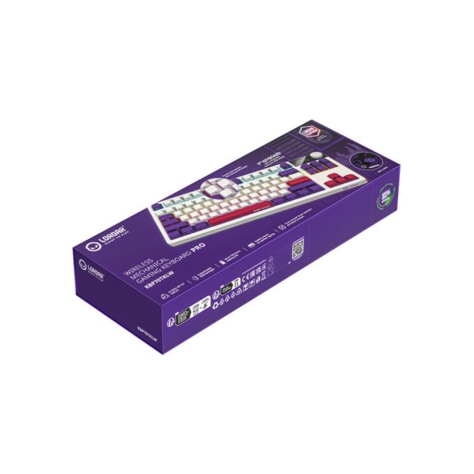 LORGAR LRG-KBP70TKLW-WH-US